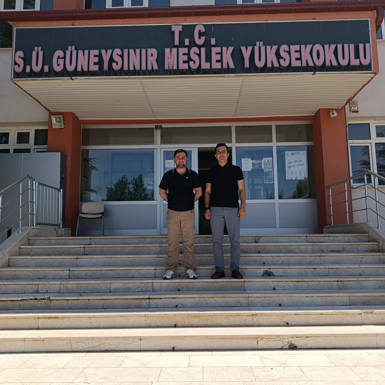 İlçe Jandarma Komutanı Murat Furkan BAŞAR’dan Yüksekokulumuza Veda Ziyareti